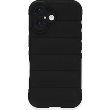OtoTech Mey Ithalat®  iPhone 16 Kılıf Optimum Silikon - Siyah