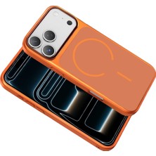 OtoTech Mey Ithalat®   iPhone 17 Pro Rush Magsafe Kapak - Turuncu