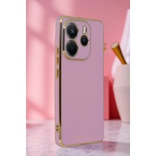 OtoTech Mey Ithalat®   Redmi Note 14 4g Kılıf Volet Silikon - Beyaz
