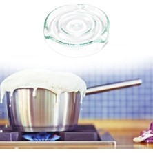 OtoTech Otetechparca® Cam Süt Kaynatma ve Taşma Önleyici Aparat – Süt Taşırmaz Güvenli Kaynatma,ıs