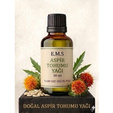 E.M.S 50 ML ASPİR TOHUMU YAĞI % 100 SAF SOĞUK PRES DOĞAL ASPİR TOHUMU YAĞI.
