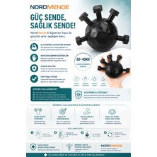 Nemere  Gripball Bilek ve Parmak Güçlendirme Topu – El Egzersiz Topu – Kavrama Gücü Antrenman Topu