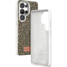 OtoTech Mey Ithalat®  Samsung Galaxy S26 Ultra Bright Simli Kapak - Gold