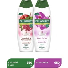 Palmolive Naturals Siyah Orkide ve B Vitamini ile Nar 650 ml Duş Jeli Nemlendirici Etki Sağlar