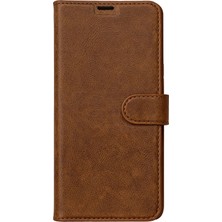 OtoTech Mey Ithalat®   Redmi 15 5g Trend S Plus Kapaklı Kılıf - Taba