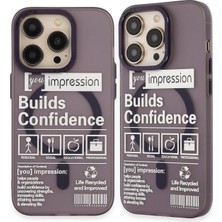 OtoTech Mey Ithalat®  iPhone 14 Pro Kılıf Apollo Magneticsafe Desenli Kapak - Apollo Mor - 6