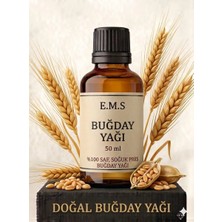 E.M.S 50 ML BUĞDAY YAĞI % 100 SAF SOĞUK PRES DOĞAL BUĞDAY YAĞI.