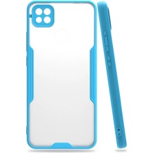OtoTech Mey Ithalat®   Redmi 9c Kılıf Platin Silikon - Mavi