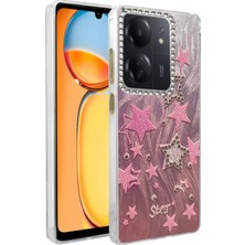 OtoTech Mey Ithalat®   Redmi 13C Kılıf Blade Aynalı Desenli Kapak - Desen 7