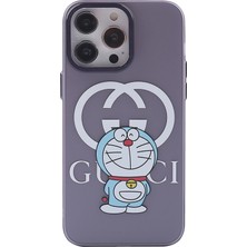 OtoTech Mey Ithalat®  iPhone 14 Pro Kılıf  Desenli Kapak -  Mor - 3