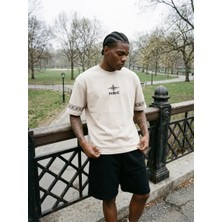 Narcos Baskılı Oversize T-Shirt