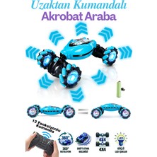 Brother Toys Uzaktan Kumandalı 12 Fonksiyonlu Şarjlı Akrobat Araba Oyuncak 28 Cm.