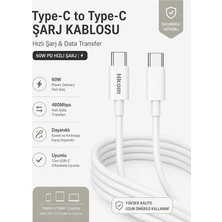 60W Type-C Hızlı Şarj Kablosu Samsung, Iphone Cihazlarla Uyumlu