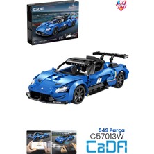 Vagonlife Cada Uzaktan Kumandalı 1: 14 Maserati Gt2 (549 Parça) Oyuncak Yapım Seti Blok Araba -FFCADA-C57013W