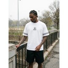 Narcos Baskılı Oversize T-Shirt