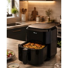 Uravas Store Dokunmatik Air Fryer 4 Litre Yağsız Fritöz 1360W Güçlü Pişirme