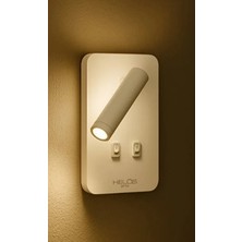 Helios Opto Hs 5824 LED Duvar Aydınlatma - 15 Watt Beyaz Kasa