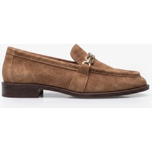 Louis Cardy Monroe Sigaro Süet Deri Kadın Loafer