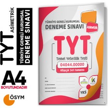 2026 Tyt Asimetrik Yayınları Kurumsal Türkiye Geneli Asimetrik Deneme Kitapçığı