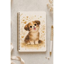 Victoria's Journals Cozy Friends A5 Premium Spiralli Defter 90GR Noktalı + Sticker