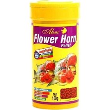 AHM Flower Horn Büyük Ciklet Pellet Balık Yemi 250ML