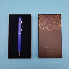 Aylina Mey Ithalat® Touchpen Mavi Kalem Kutulu