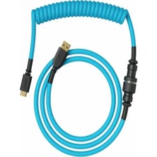 Glorious Sarmal Usb-C To Usb-A 1.4 Metre Klavye Kablosu (Glo-Kb-Acc-Cbl-Coıl-Eblu)