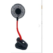 Aylina Mey Ithalat® Portatif Işıklı Mini Klipsli Fan
