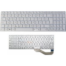 Afila Asus F543NA, F543NA-GQ339T Notebook Klavyesi, Laptop Tuş Takımı (Beyaz Tr)