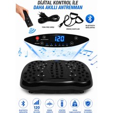 Blackbird Game Center Glr 550 Siyah Güçlü Titreşimli Egzersiz Platformu Body Vibration Plate Makinesi