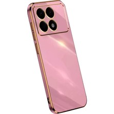 LTG Nova Poco X6 Kılıf Volet Silikon - Mor