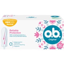 Ob Tampon Original Normal 32'li