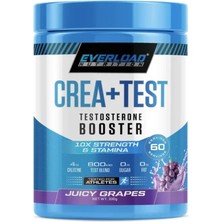 Everload Nutrition Crea+Test Creatine Zinc Daa D3 Test Booster 300G