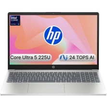 Binbir Göz Bilgisayar Hp Aı 15 D51E0EA Ultra 5 225U 16GB 512GB SSD 15.6" Freedos Notebook