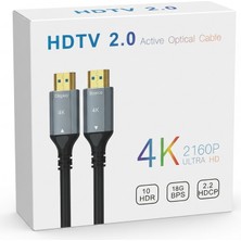 S-Line FK0530-4K-OPT 30MT 2.0V 4K Fiber Optik HDMI Kablo