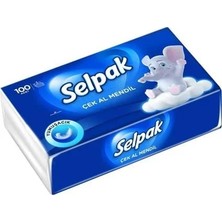Selpak Çek Al Kağıt Mendil 100'LÜ