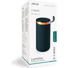 Jopus Yüksek Sesli Işıklı Taşınabilir Tws Bluetooth Hoparlör Şarjlı Kablosuz Speaker Aux USB Sd Destekli
