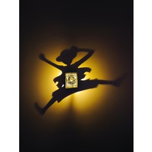 TOFF Garage Luffy Siyah Shadow Box LED Dekor Lamba