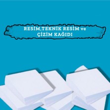 Orbak Kağıtçılık 50X70 cm Çizim Kağıdı 1. Hamur 90 Gr. 100 Adet (3,15KG)