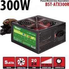 Binbir Göz Bilgisayar Power Boost BST-ATX300R 300W 12CM Fanlı Power Supply Kutulu