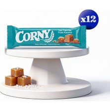 Corny Tuzlu Karamelli Doğal Lif Kaynağı Tam Tahıl Bar 25g x 12 Adet