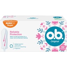 Ob Tampon Original Super 32'li