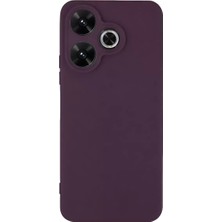 LTG Nova Redmi 13 4g Kılıf First Silikon - Mürdüm