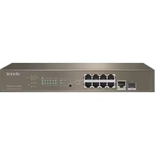 Binbir Göz Bilgisayar Tenda TEG5310P-8-150W 10 Port 8 Port Poe+ 1x Uplınk + 1xsfp L3 Yönetilebilir Rack Mount Swıtch 150W