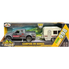 Galtoys Sürtmeli Kamp Arabası Camping Rv Seri Açılır Kapı Sesli Işıklı 3+