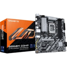 Binbir Göz Bilgisayar Gıgabyte B860M-D3HP 4x Ddr5 Dp/hdmı 2x M.2 Usb3.2 1851P Anakart