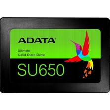 Binbir Göz Bilgisayar Adata SU650 960GB 520/450MB/S Sata 3.0 SSD ASU650SS-960GT-R