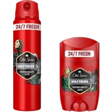 Old Spice Wolfthorn Sprey Deodorant+Stick
