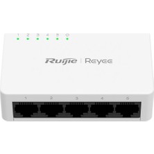 Binbir Göz Bilgisayar Ruıjıe Reyee ES05G-L 5 Port 10/100/1000 Yonetılemez Desktop Swıtch Plastik Kasa