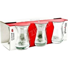 4 Adet Paşabahçe 42451 Çay Bardağı Damla Logo (P.bahçe Irem) 6lı
